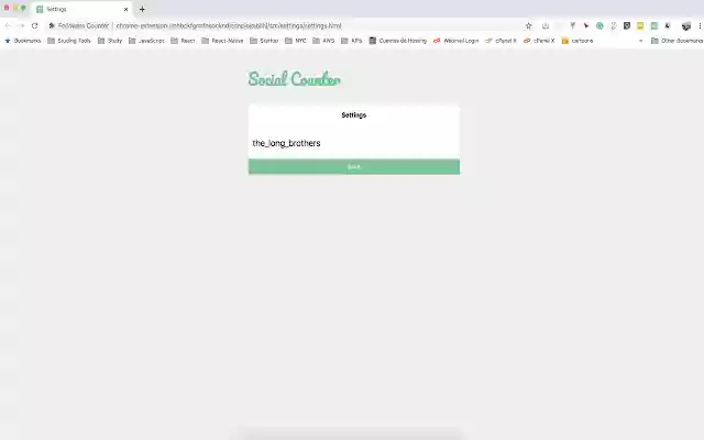 Followers Counter from Chrome web store to be run with OffiDocs Chromium online Followers Counter from Chrome web store to be run with OffiDocs Chromium online