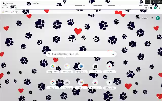 FreeAddon.com Cute Dogs  Puppies Theme  from Chrome web store to be run with OffiDocs Chromium online