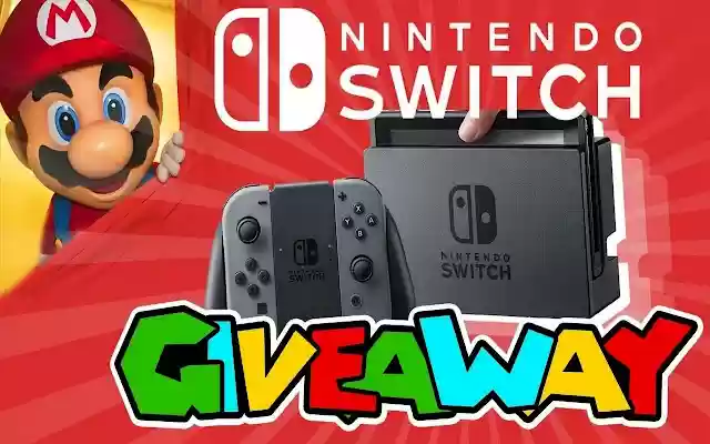 Free Nintendo switch Giveaway 2021  from Chrome web store to be run with OffiDocs Chromium online