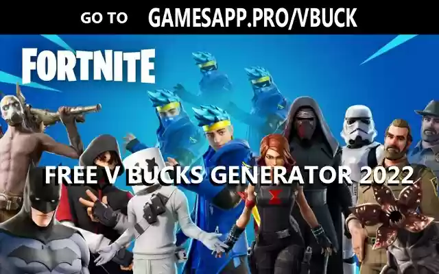 Free V Bucks Generator 2022  from Chrome web store to be run with OffiDocs Chromium online