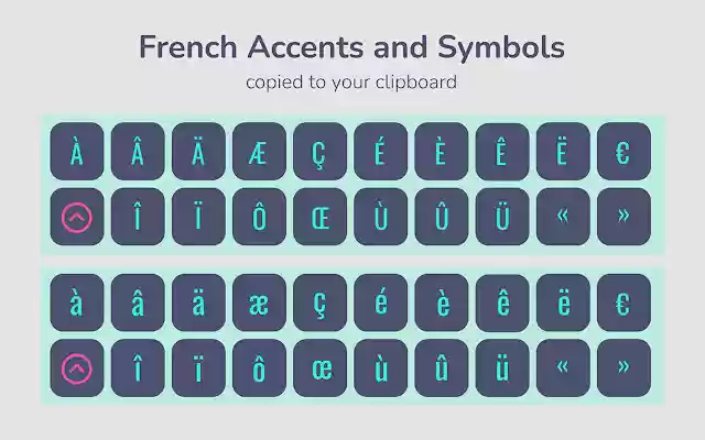 French Accents  from Chrome web store to be run with OffiDocs Chromium online