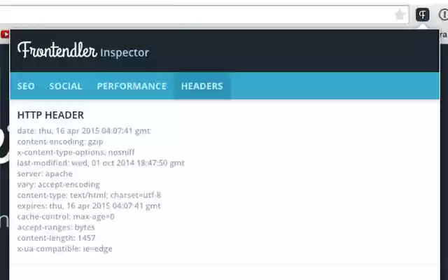 Frontendler inspector  from Chrome web store to be run with OffiDocs Chromium online