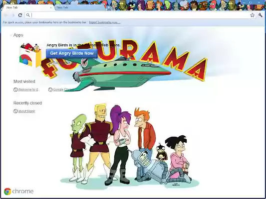 Futurama  from Chrome web store to be run with OffiDocs Chromium online