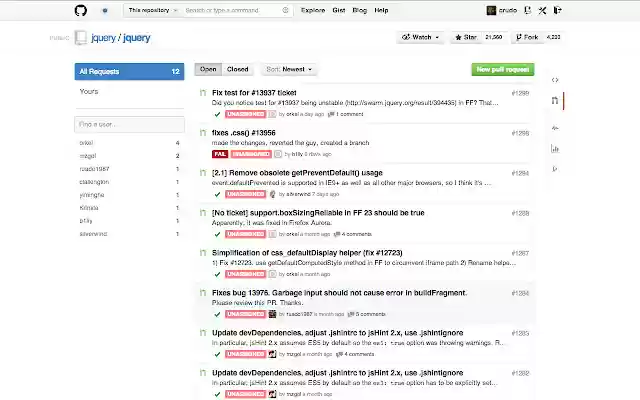 GitHub Pull Requests Beautifier from Chrome web store to be run with OffiDocs Chromium online GitHub Pull Requests Beautifier from Chrome web store to be run with OffiDocs Chromium online