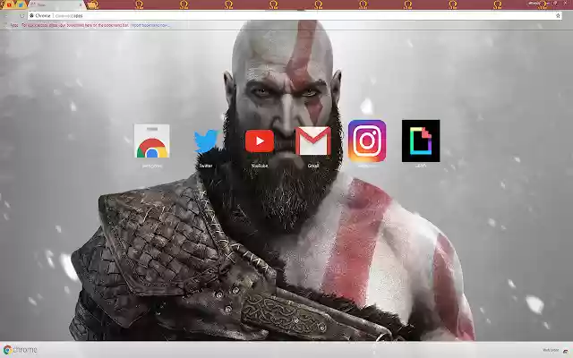 ພຣະເຈົ້າແຫ່ງສົງຄາມ | Kratos (2018 Video Game) ຫົວຂໍ້ຈາກຮ້ານເວັບ Chrome ທີ່ຈະດໍາເນີນການກັບ OffiDocs Chromium ອອນໄລນ໌