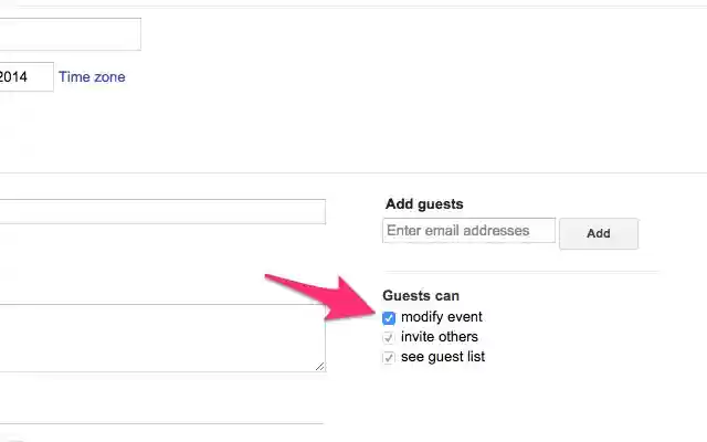 Google Calendar Guests Modify Event Default  from Chrome web store to be run with OffiDocs Chromium online Google Calendar Guests Modify Event Default  from Chrome web store to be run with OffiDocs Chromium online
