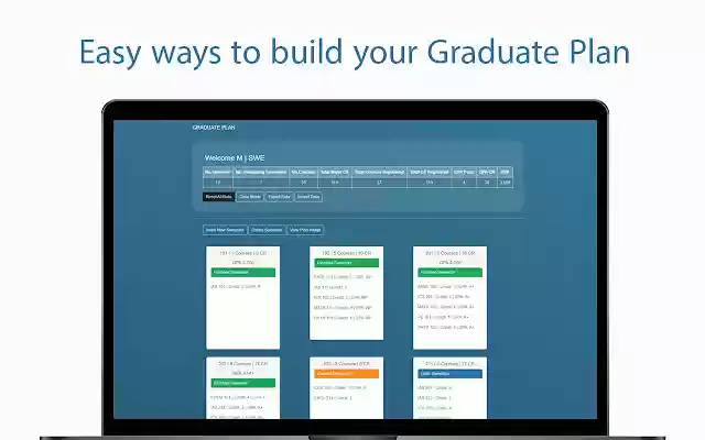 GRADUATE PLAN  from Chrome web store to be run with OffiDocs Chromium online