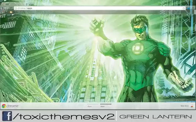 Chrome ウェブストアの Green Lantern Justice League を OffiDocs Chromium オンラインで実行