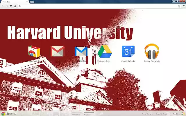 Harvard University Theme 2  from Chrome web store to be run with OffiDocs Chromium online