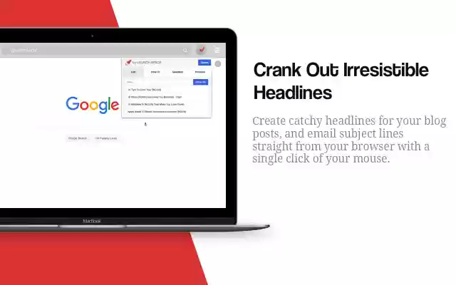 Headline and Subject Line Generator  from Chrome web store to be run with OffiDocs Chromium online