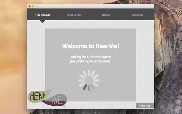 HearMe App  from Chrome web store to be run with OffiDocs Chromium online