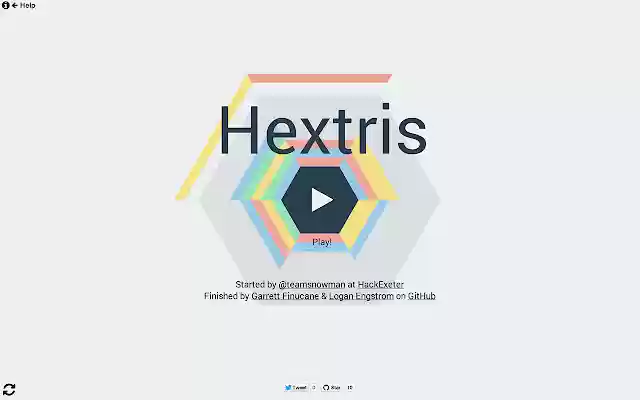 Hextris  from Chrome web store to be run with OffiDocs Chromium online