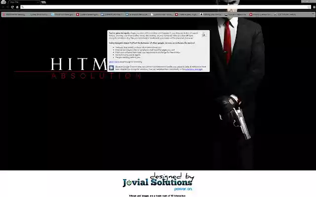 Hitman: Absolution Theme from Chrome web store to be run with OffiDocs Chromium online Hitman: Absolution Theme from Chrome web store to be run with OffiDocs Chromium online