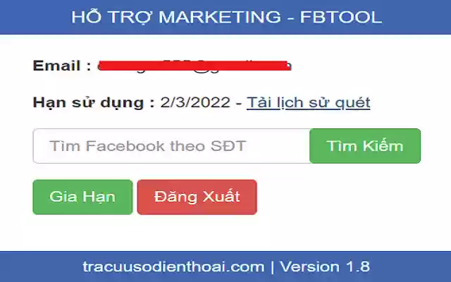 HỖ TRỢ MARKETING FBTOOL  from Chrome web store to be run with OffiDocs Chromium online