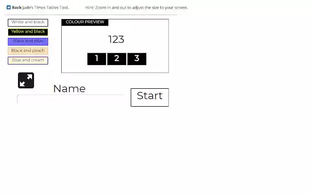 Jades Times Table Toolin Chrome With By Offidocs