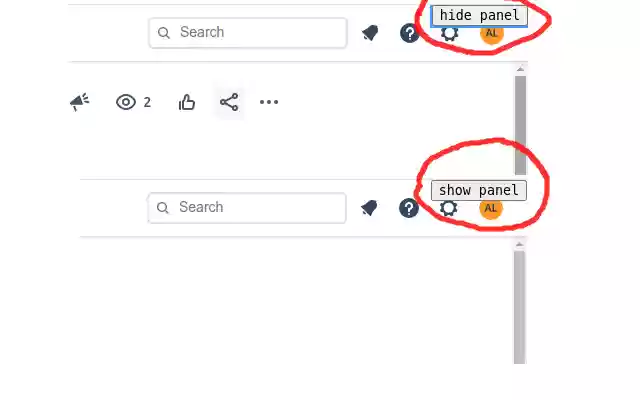 Jira panels hider  from Chrome web store to be run with OffiDocs Chromium online