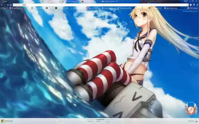 Kantai Theme 18 1920x1080  from Chrome web store to be run with OffiDocs Chromium online