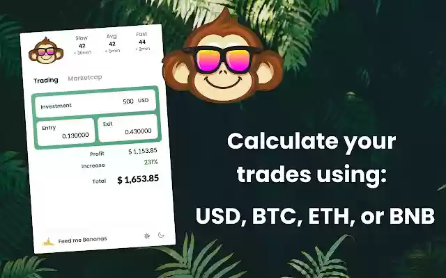 kuriputo: Crypto Trade Calculator de la boutique en ligne Chrome à exécuter avec OffiDocs Chromium en ligne