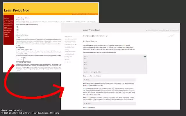 Learn Prolog Now! Enhanced  from Chrome web store to be run with OffiDocs Chromium online