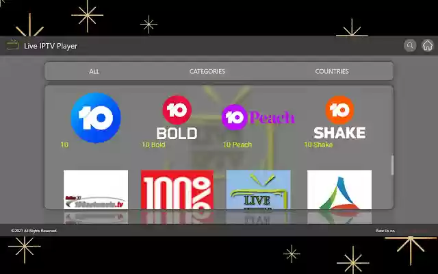 Live IPTV  from Chrome web store to be run with OffiDocs Chromium online