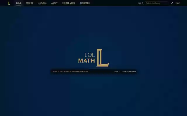 LoLMath-Erweiterung aus dem Chrome Web Store zur Ausführung mit OffiDocs Chromium online