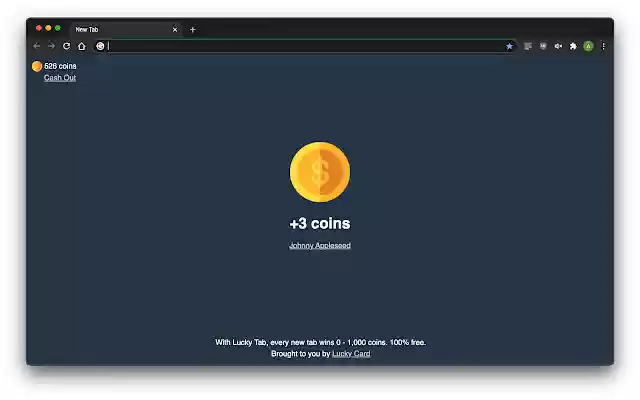 Lucky Tab: Make Money  from Chrome web store to be run with OffiDocs Chromium online