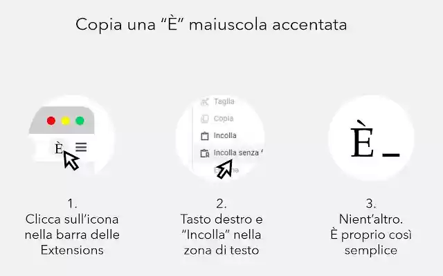 È maiuscola, accentata de la boutique en ligne Chrome à exécuter avec OffiDocs Chromium en ligne