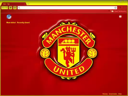 Manchester United F.C. Theme  from Chrome web store to be run with OffiDocs Chromium online