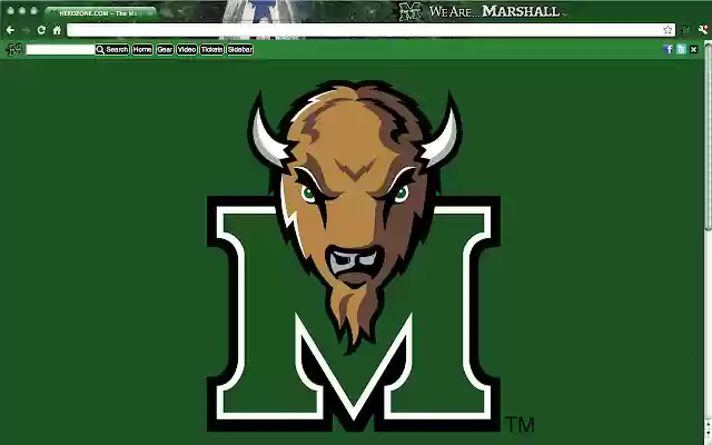 Marshall University Theme  from Chrome web store to be run with OffiDocs Chromium online