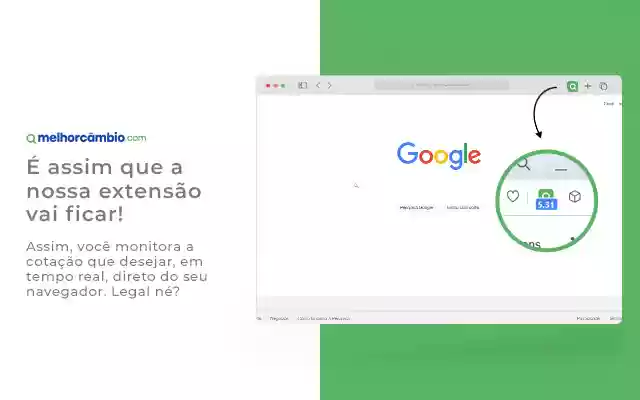 Melhor Câmbio Dólar Hoje  from Chrome web store to be run with OffiDocs Chromium online