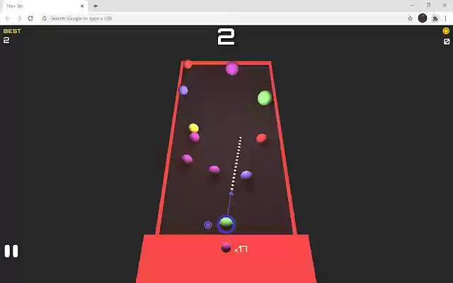 Chrome ウェブストアの Merge Balls Blast ゲームが OffiDocs Chromium でオンラインで実行可能