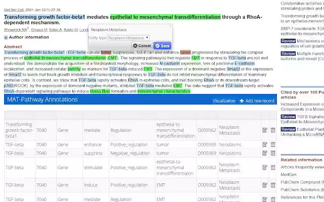 MET uit de Chrome-webwinkel om te gebruiken met OffiDocs Chromium online