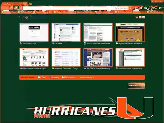 Miami Hurricanes Small da Chrome Web Store será executado com o OffiDocs Chromium online