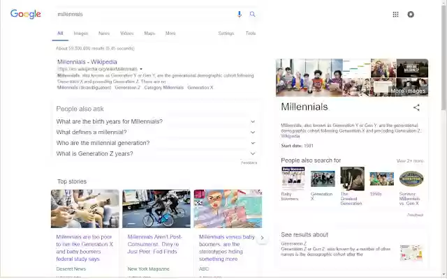 Millennials are people too from Chrome web store to be run with OffiDocs Chromium online Millennials are people too from Chrome web store to be run with OffiDocs Chromium online