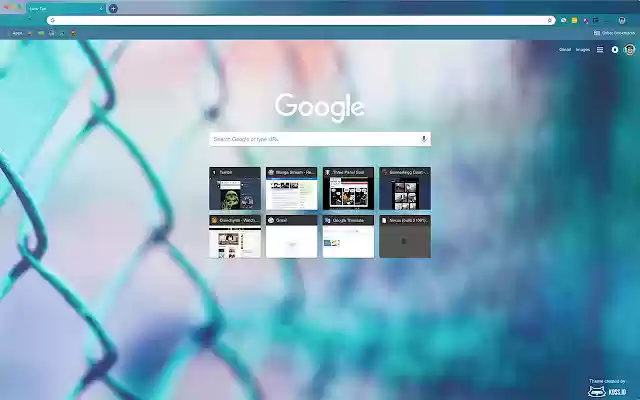 Mint Bokeh dari toko web Chrome untuk dijalankan dengan OffiDocs Chromium online