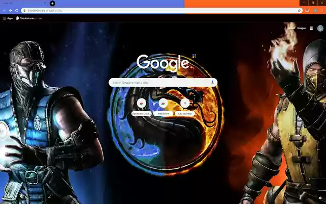 Mortal Kombat Theme  from Chrome web store to be run with OffiDocs Chromium online