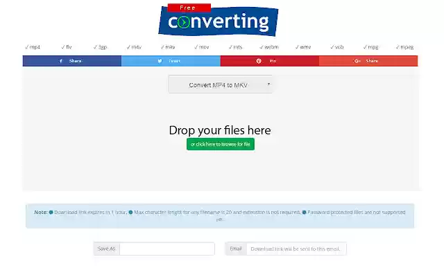 MP4 to MKV Converter  from Chrome web store to be run with OffiDocs Chromium online