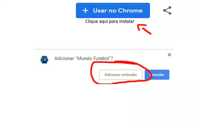 Mundo Futebol  from Chrome web store to be run with OffiDocs Chromium online