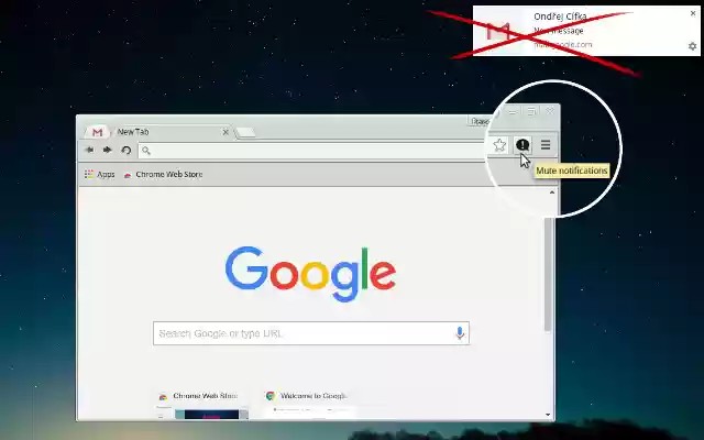 Mute Notifications from Chrome web store to be run with OffiDocs Chromium online Mute Notifications from Chrome web store to be run with OffiDocs Chromium online