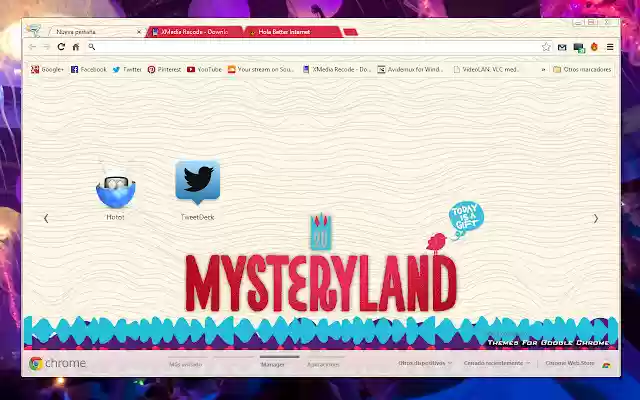 Mysteryland 2013 из интернет-магазина Chrome будет работать с OffiDocs Chromium онлайн