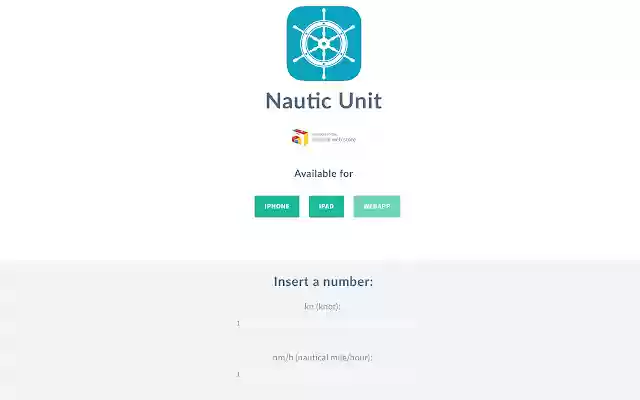 Unidade Nautic da Chrome Web Store será executada com OffiDocs Chromium online