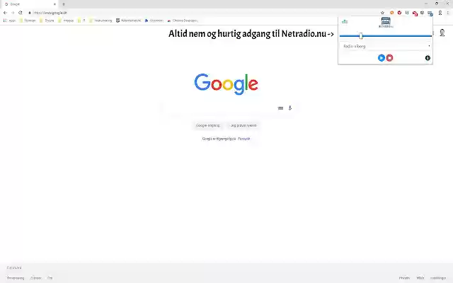 Netradio.nu  from Chrome web store to be run with OffiDocs Chromium online