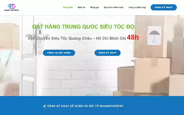 NhanhExpress: Đặt hàng Trung Quốc siêu tốc  from Chrome web store to be run with OffiDocs Chromium online