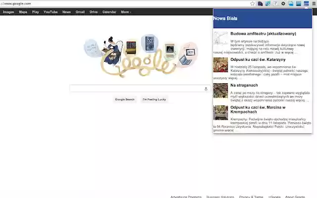 Nowa Biała News  from Chrome web store to be run with OffiDocs Chromium online