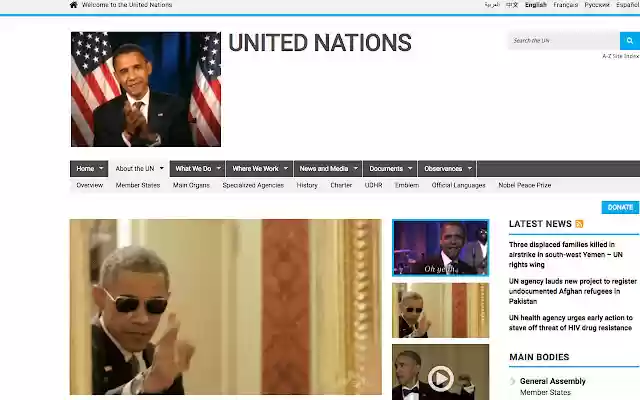 Obamanator  from Chrome web store to be run with OffiDocs Chromium online