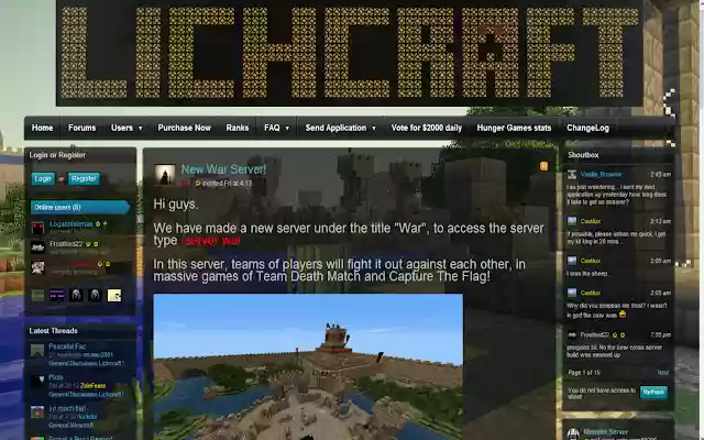 Official Lichcraft App  from Chrome web store to be run with OffiDocs Chromium online