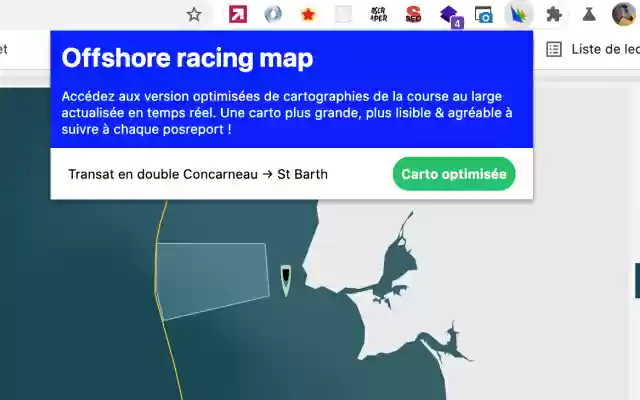 OffshoreRacing Map  from Chrome web store to be run with OffiDocs Chromium online