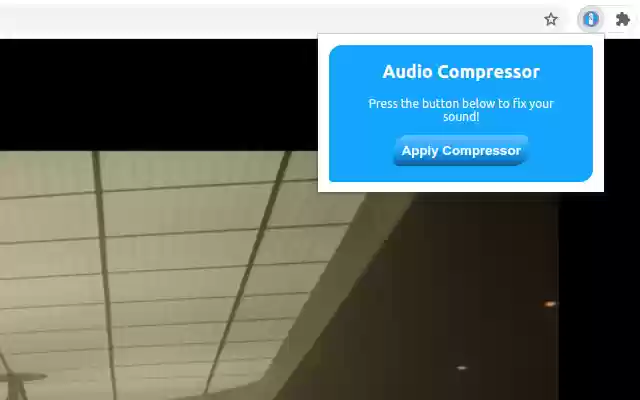 One Click Audio Compressor  from Chrome web store to be run with OffiDocs Chromium online