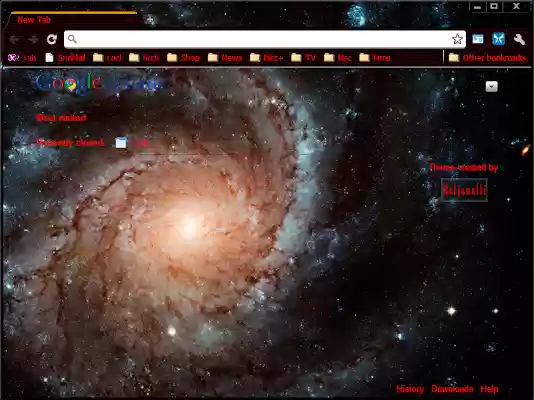 OpticRed Hubble1 1024 Theme  from Chrome web store to be run with OffiDocs Chromium online