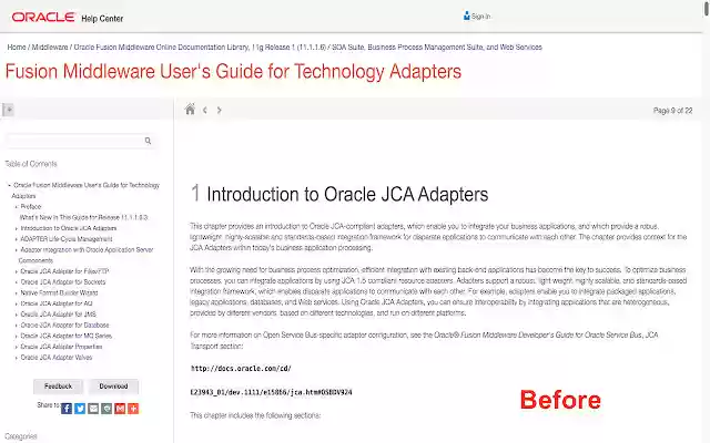 Oracle Docs Font Changer  from Chrome web store to be run with OffiDocs Chromium online